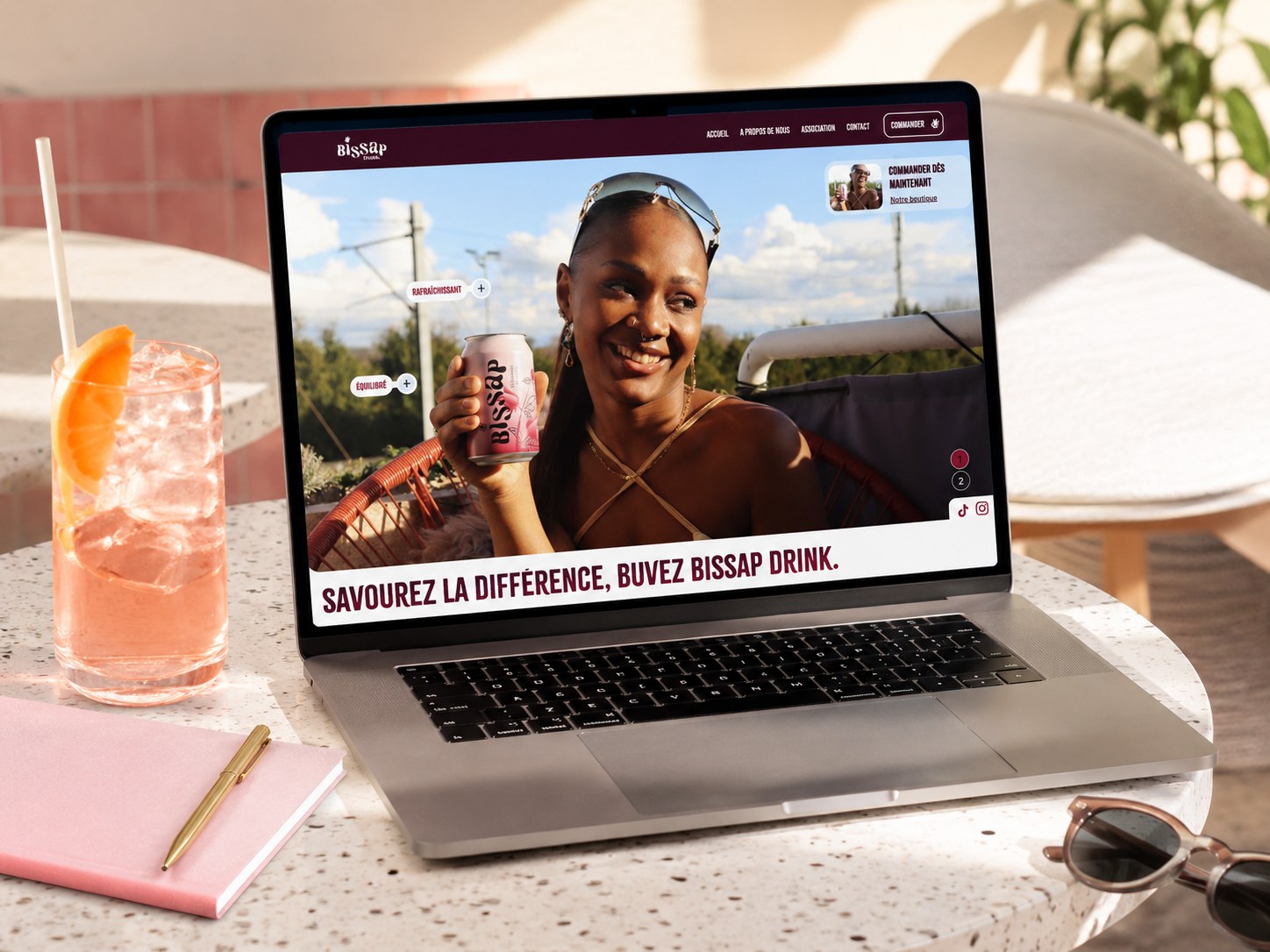 Bissap Drink · Stratégie & identité de marque